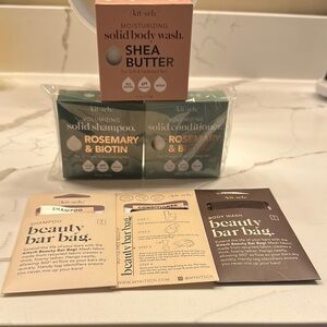 Kitsch Shampoo & Conditioner, Body Wash Bars + 3 Beauty Bar Bags!